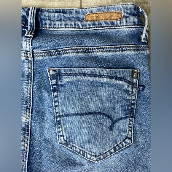 Mavi Jeans high rise raw folded hem size 25/29 - Picture 5 of 12